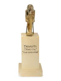 An Egyptian Faience Thoth