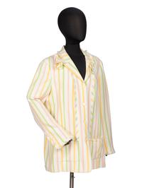 CHANEL, STRIPED TWEED JACKET
