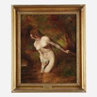 William Etty (British, 1787–1849) Musidora: The Bather 'At the Doubtful Breeze Alarmed'