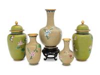 14 Chinese Cloisonné Enamel Articles
