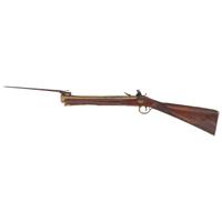 Brass Barrel Flintlock Snap Bayonet Blunderbuss by Barber & Boiler