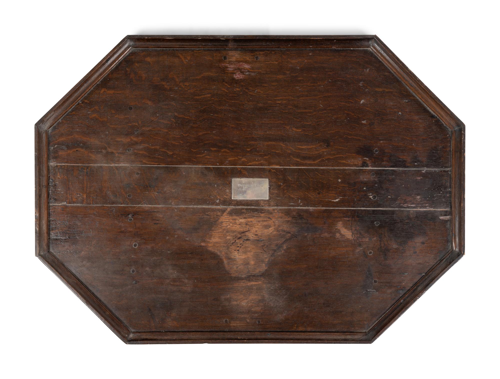 A Continental Wood Tray