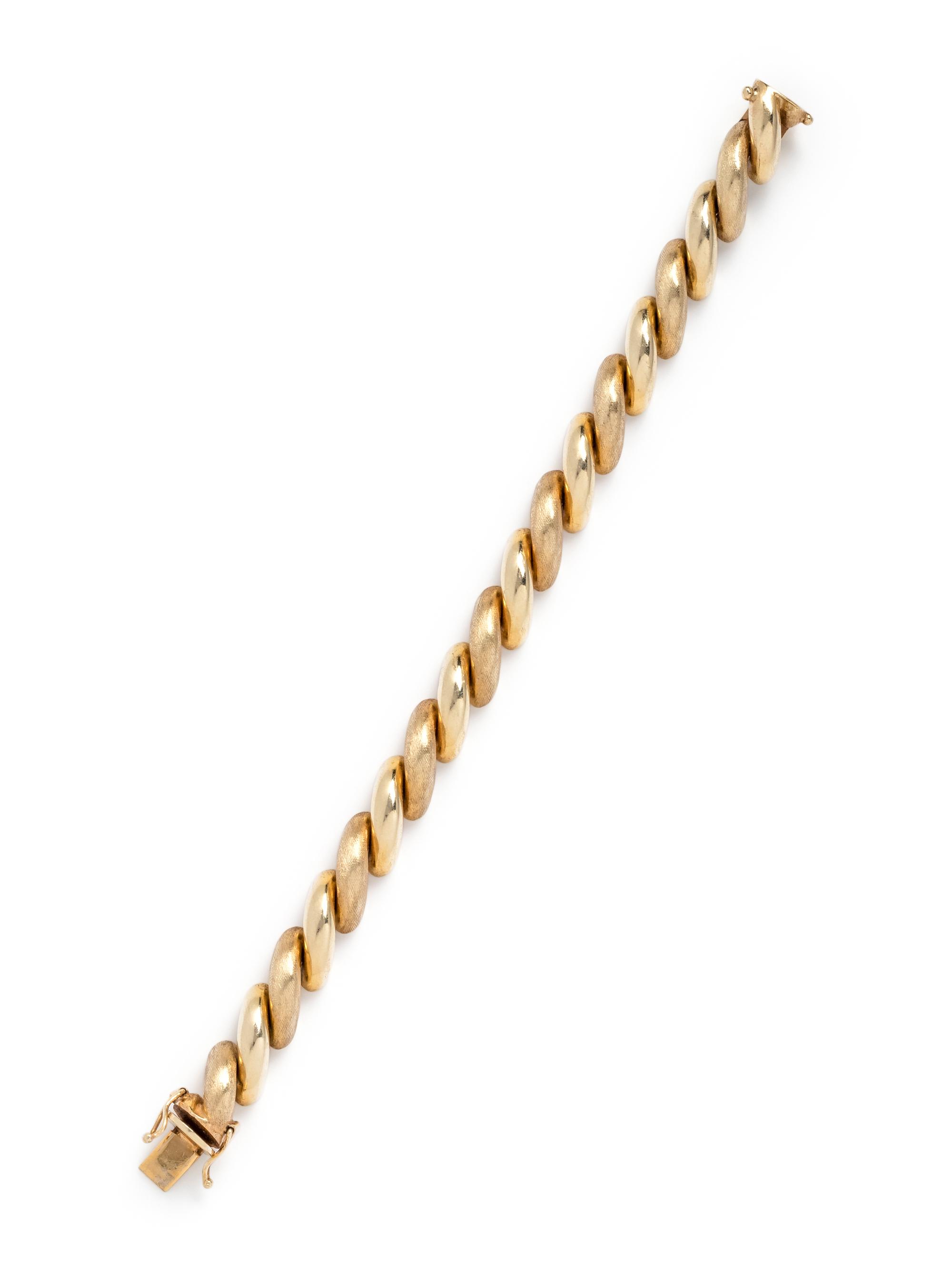 YELLOW GOLD BRACELET