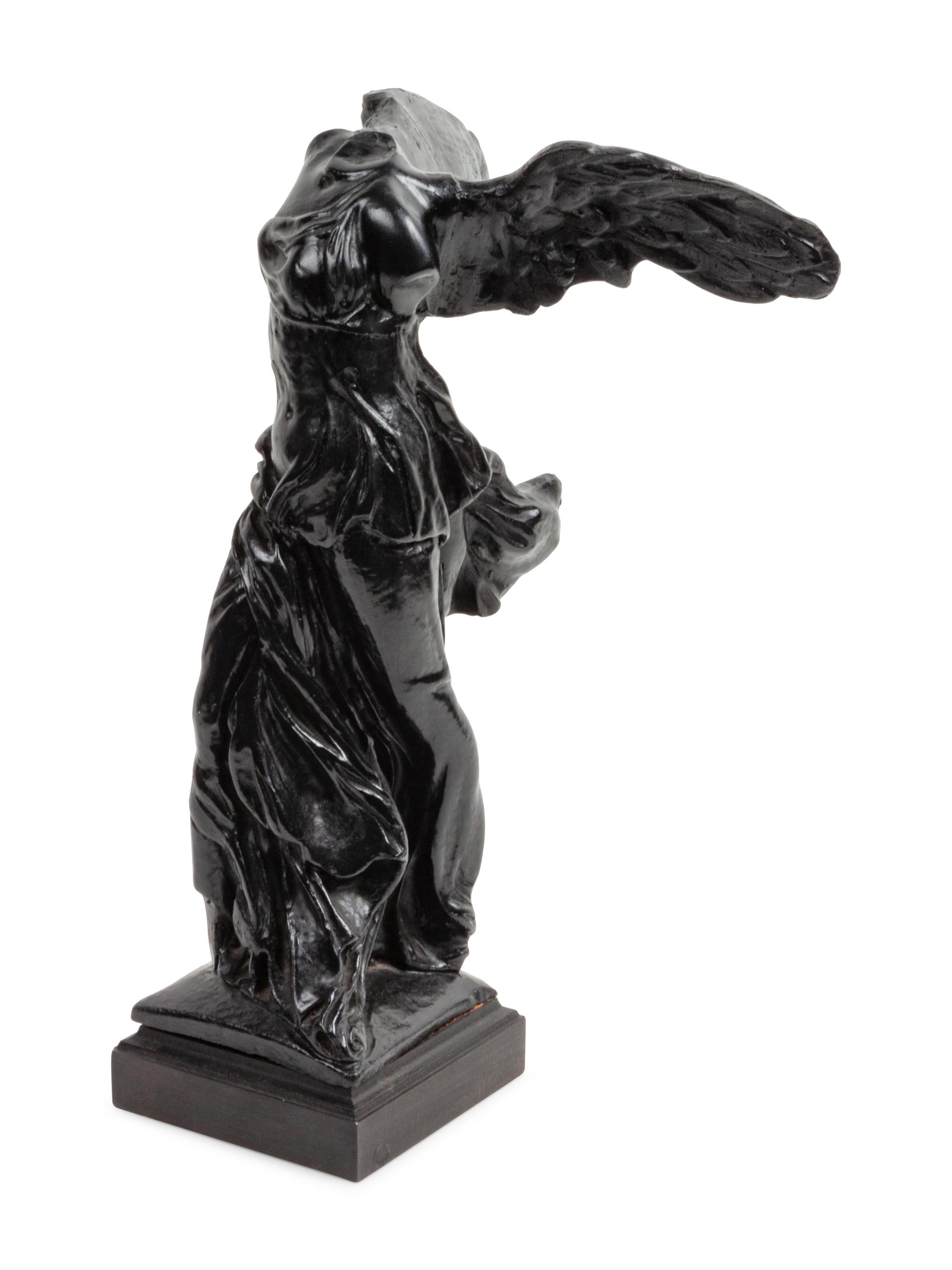 Two Composition Winged Victory Statues