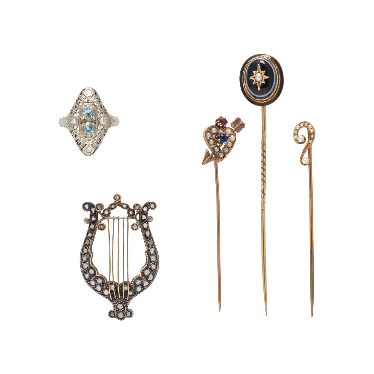 COLLECTION OF ANTIQUE JEWELRY