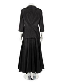 Christian Dior Two-Piece Taffeta Palazzo Pant Ensemble, Spring 2019