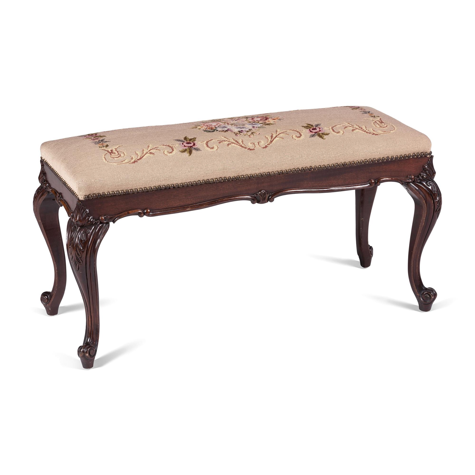 A Steinway and Sons Louis XV Style Walnut Grand Piano