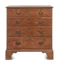 A George III Oak Chest of Drawers