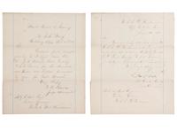[SLAVERY & ABOLITION] -- [COCKRAN, Francis S. (1814-1886)]. Archive of letters to Maryland abolitionist and Underground Railroad supporter, comprising: