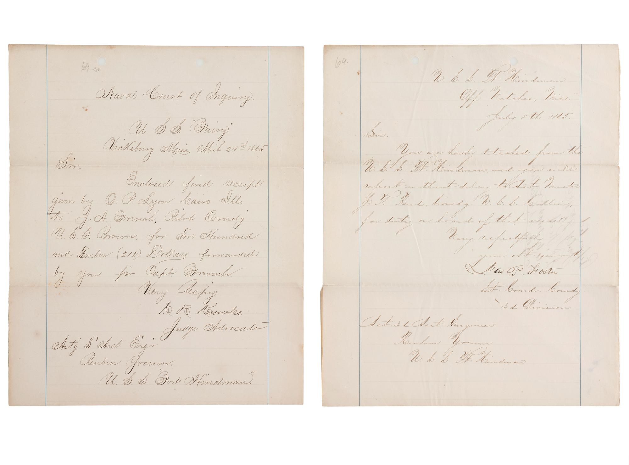 [SLAVERY & ABOLITION] -- [COCKRAN, Francis S. (1814-1886)]. Archive of letters to Maryland abolitionist and Underground Railroad supporter, comprising: