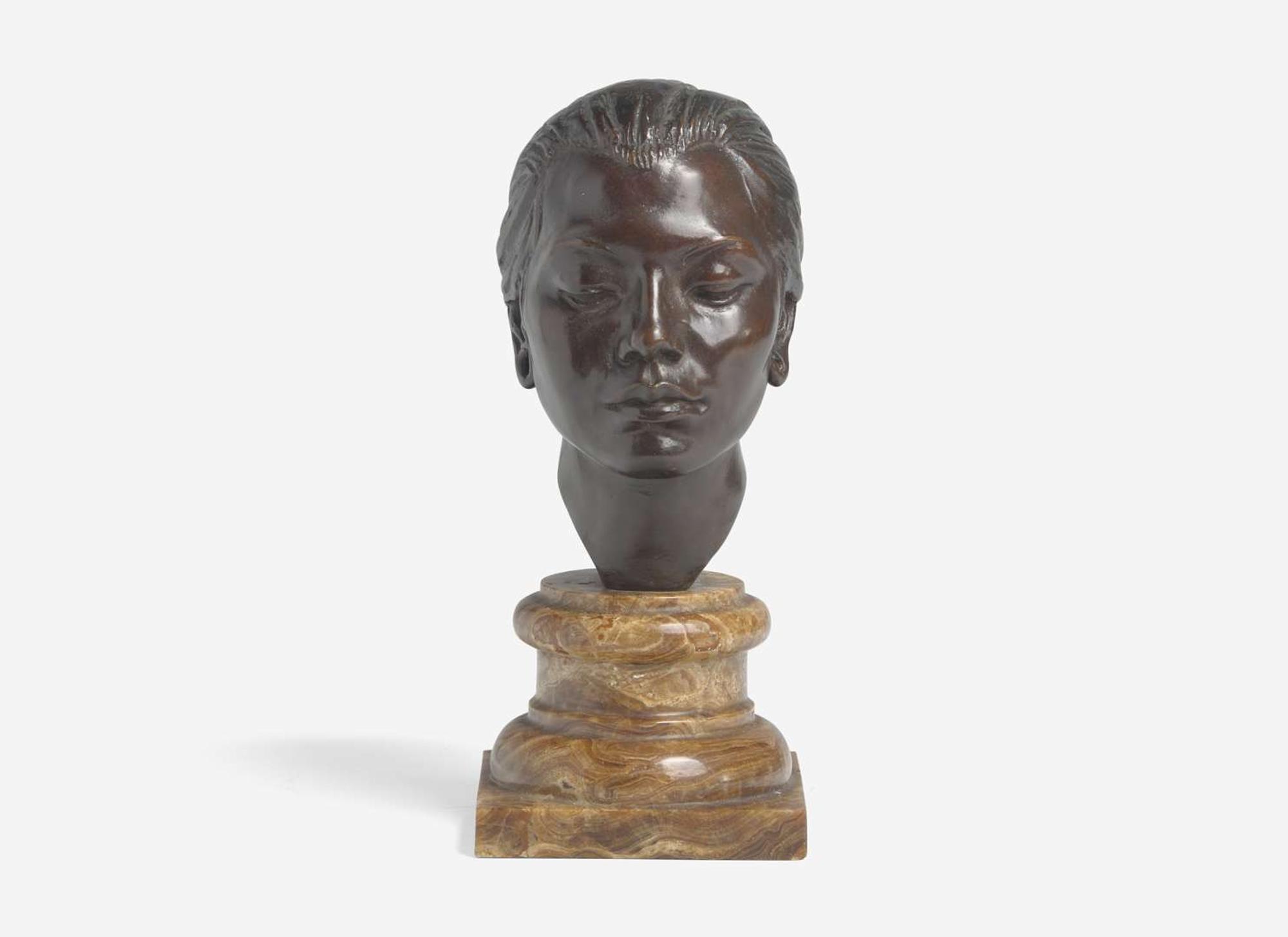 Malvina Hoffman (American, 1885/1887 – 1966) - Head of a Balinese Woman