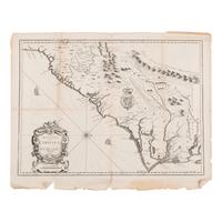 [Map]. Speed, John (1551/52-1629). A New Description of Carolina. London: Thomas Basset and Richard Chiswell, 1676.
