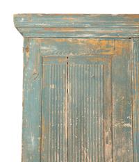 A Swedish Gustavian Carved and Painted Armoire — Early 19th Century