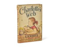 WHITE, E.B. (1899-1985). Charlotte's Web. New York: Harper & Brothers, Publishers, 1952.