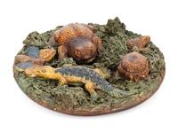 A Collection of Five Jose Alvas Cunha Palissy Majolica Articles
