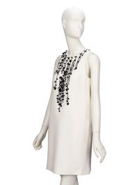 Giambattista Valli, Embellished White Sheath Dress