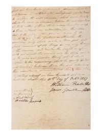 [BUSINESS]. Souvenir facsimile contract between William Procter and James Gamble sent to stockholders, ca 1962.