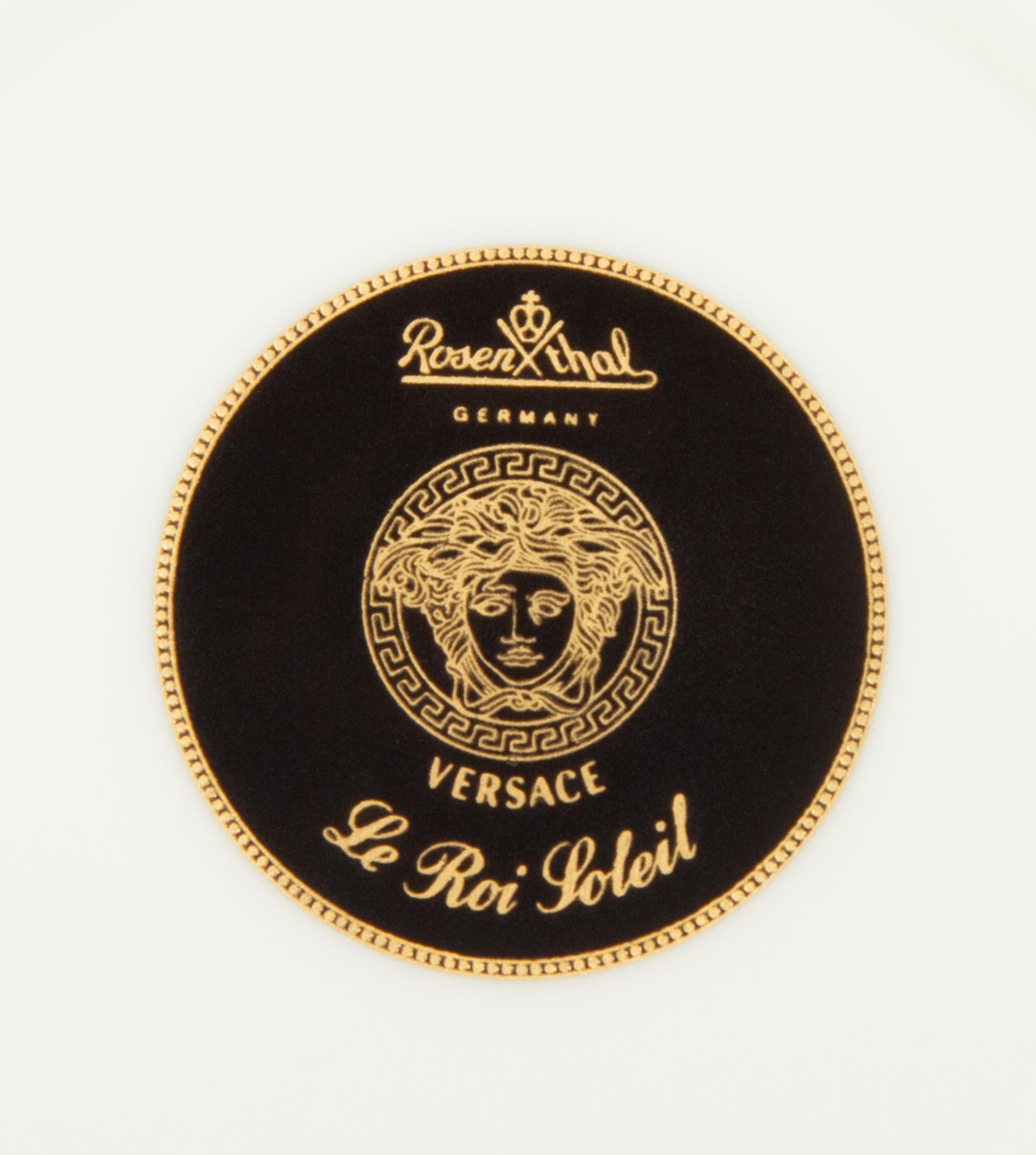 A Versace for Rosenthal Porcelain Le Roi Soleil Pattern Partial Dinner Service — 20th Century