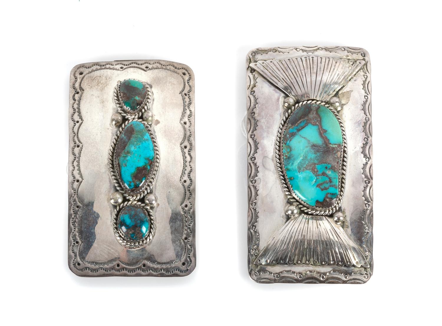 Jerry Francisco Height of first 2 x width 3 5/8 inches — (Navajo, 20th Century)