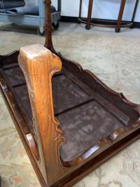 A Chinese Ming dynasty style carved hardwood low table 明式硬木矮方桌
