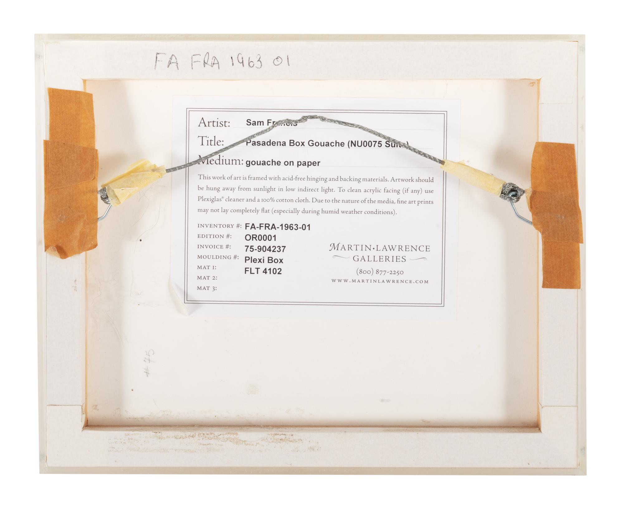 Untitled (Pasadena Box #75), c. 1963