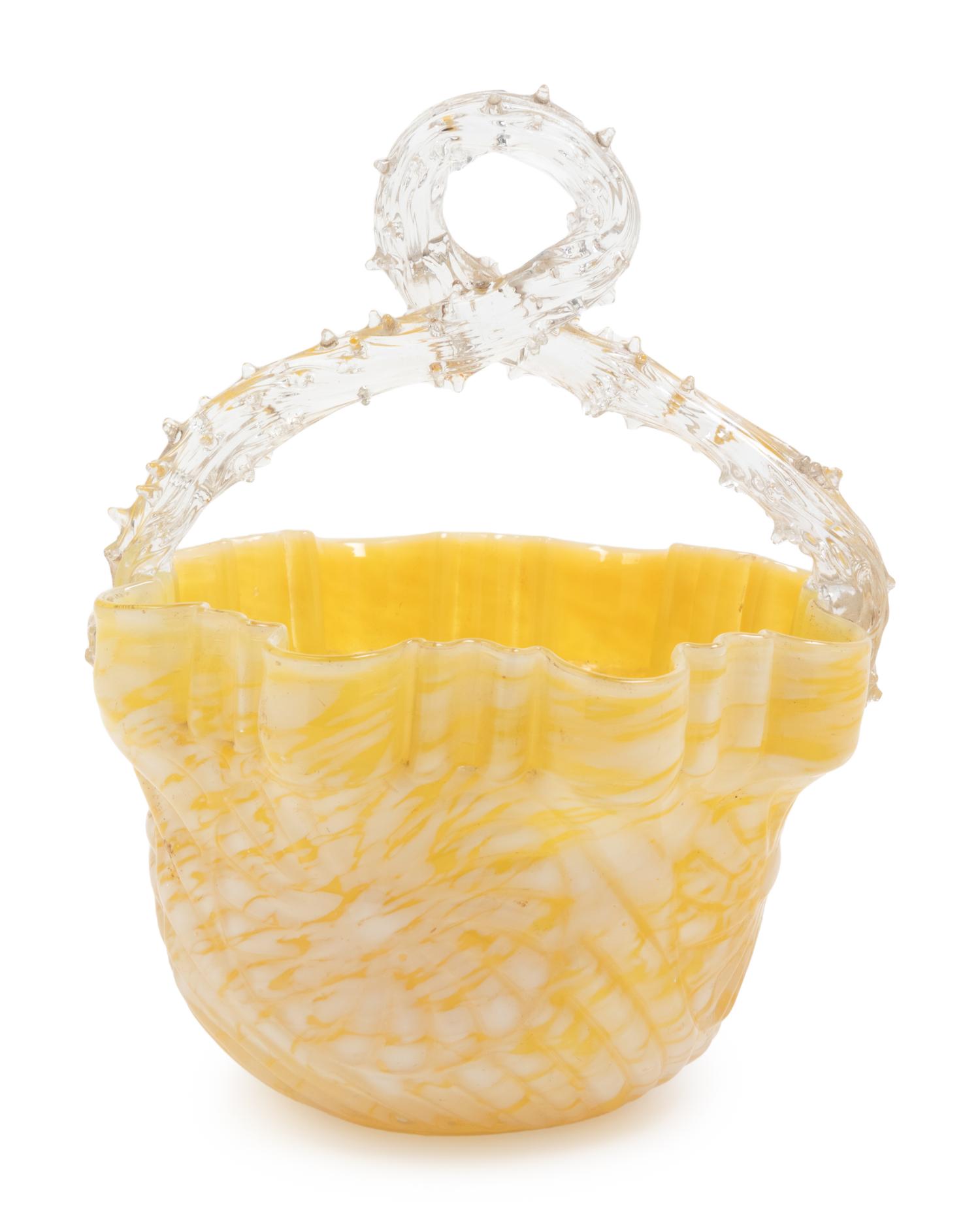 Seven American Glass Table Articles