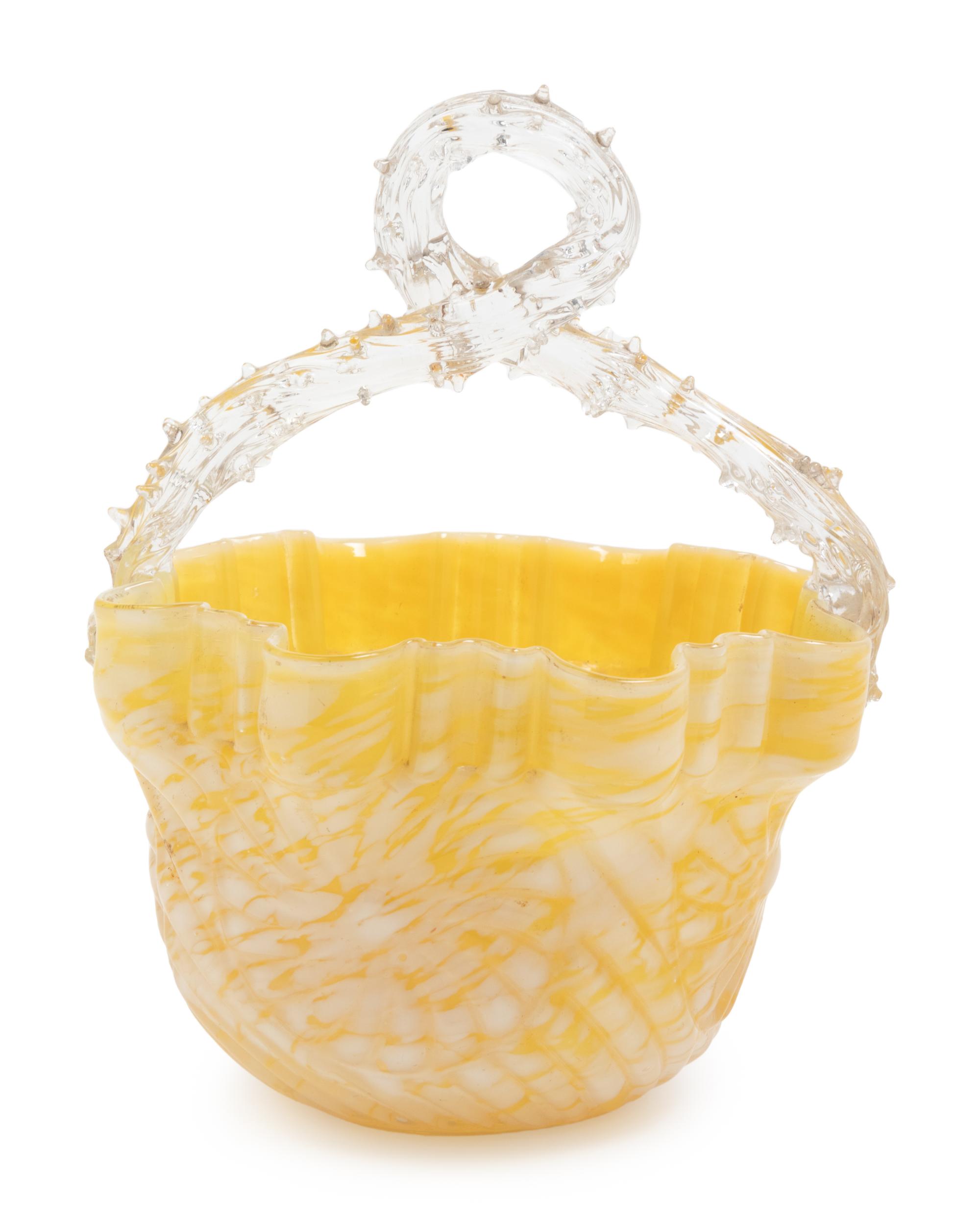 Seven American Glass Table Articles