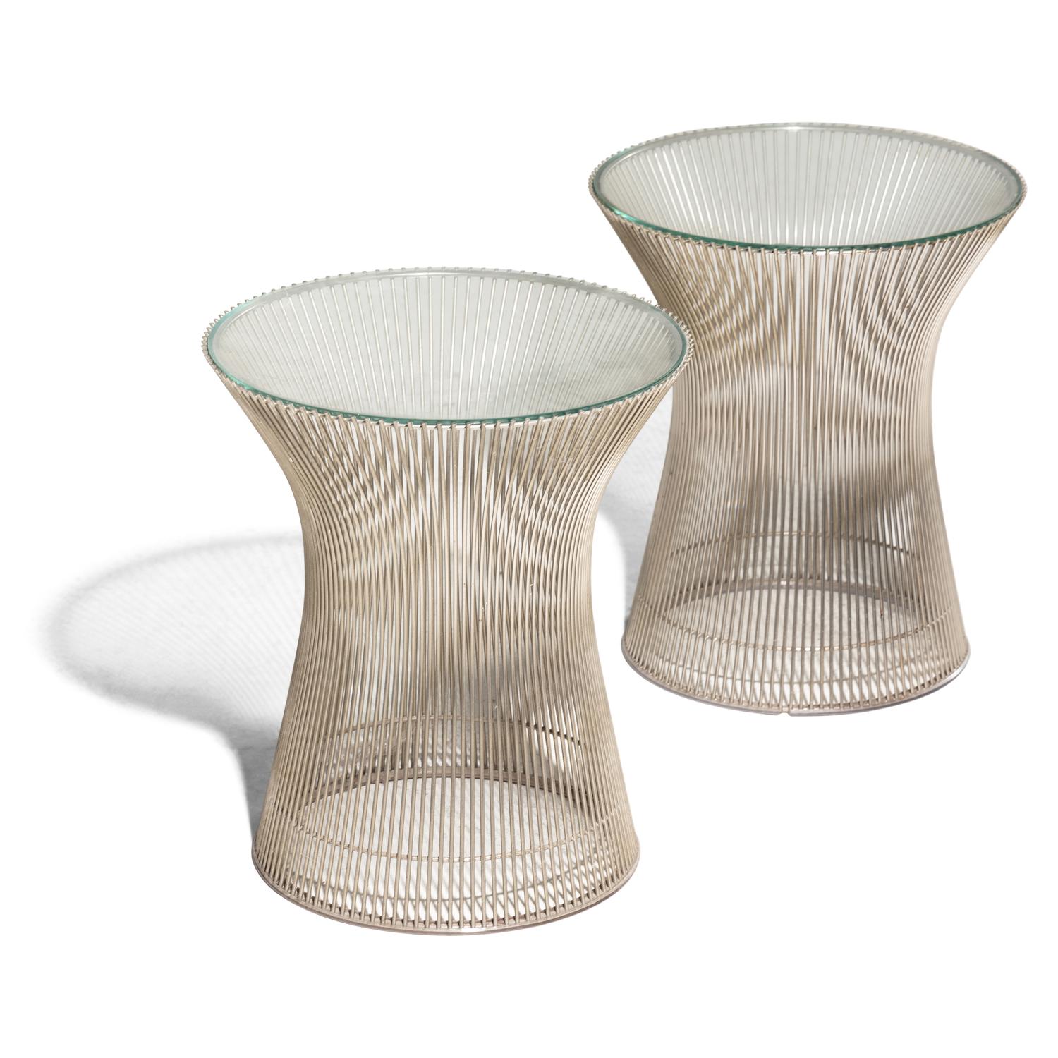 Pair of Side Tables Knoll International, USA