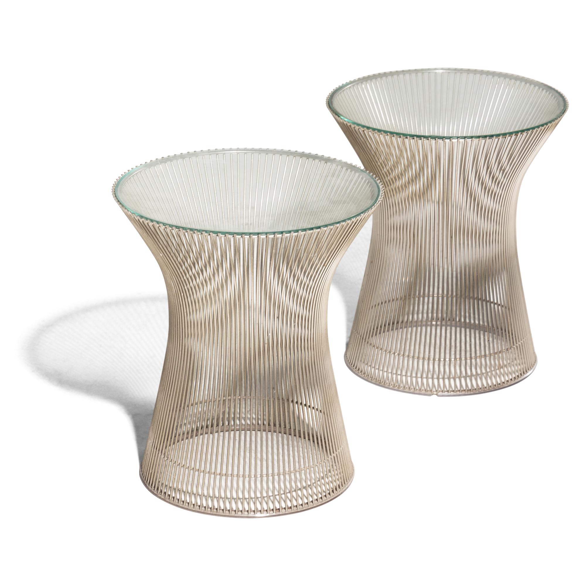 Pair of Side Tables Knoll International, USA