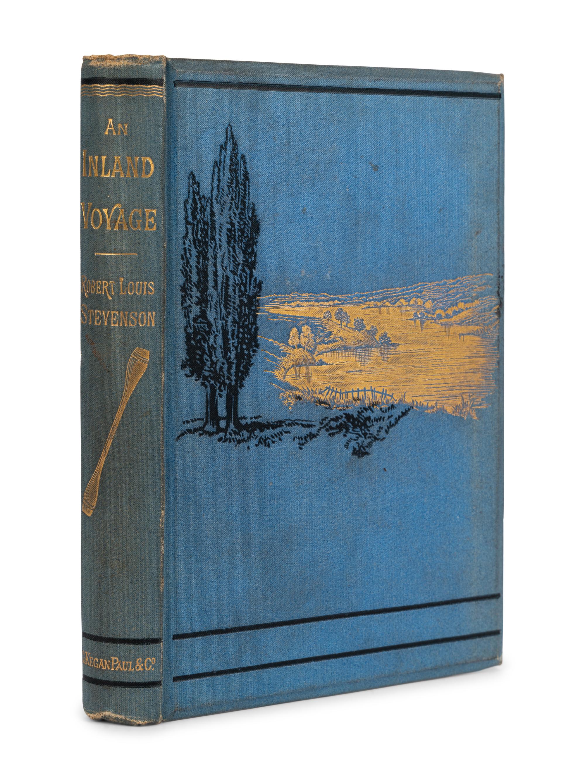 STEVENSON, Robert Louis (1850-1894) An Inland Voyage . London: C. Kegan Paul & Co., 1878.