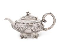 A George III Silver Teapot