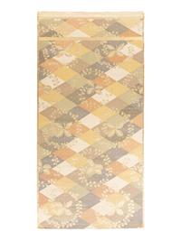RELEASED TO MUSEUM -- Eight Japanese Silk Textile Panels