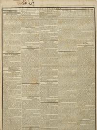 [Harrison, William Henry] The Death of American President William Henry Harrison is Announced in his own Newspaper, "The Log Cabin"