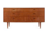 Highboy Dresser and Six Drawer Dresser