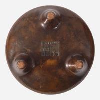 A Chinese patinated bronze tripod censer 铜香炉一颗 Xuande mark, 18th century or earlier ??? ???????