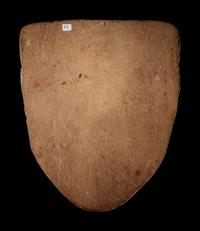 An Egyptian Wood Mummy Mask