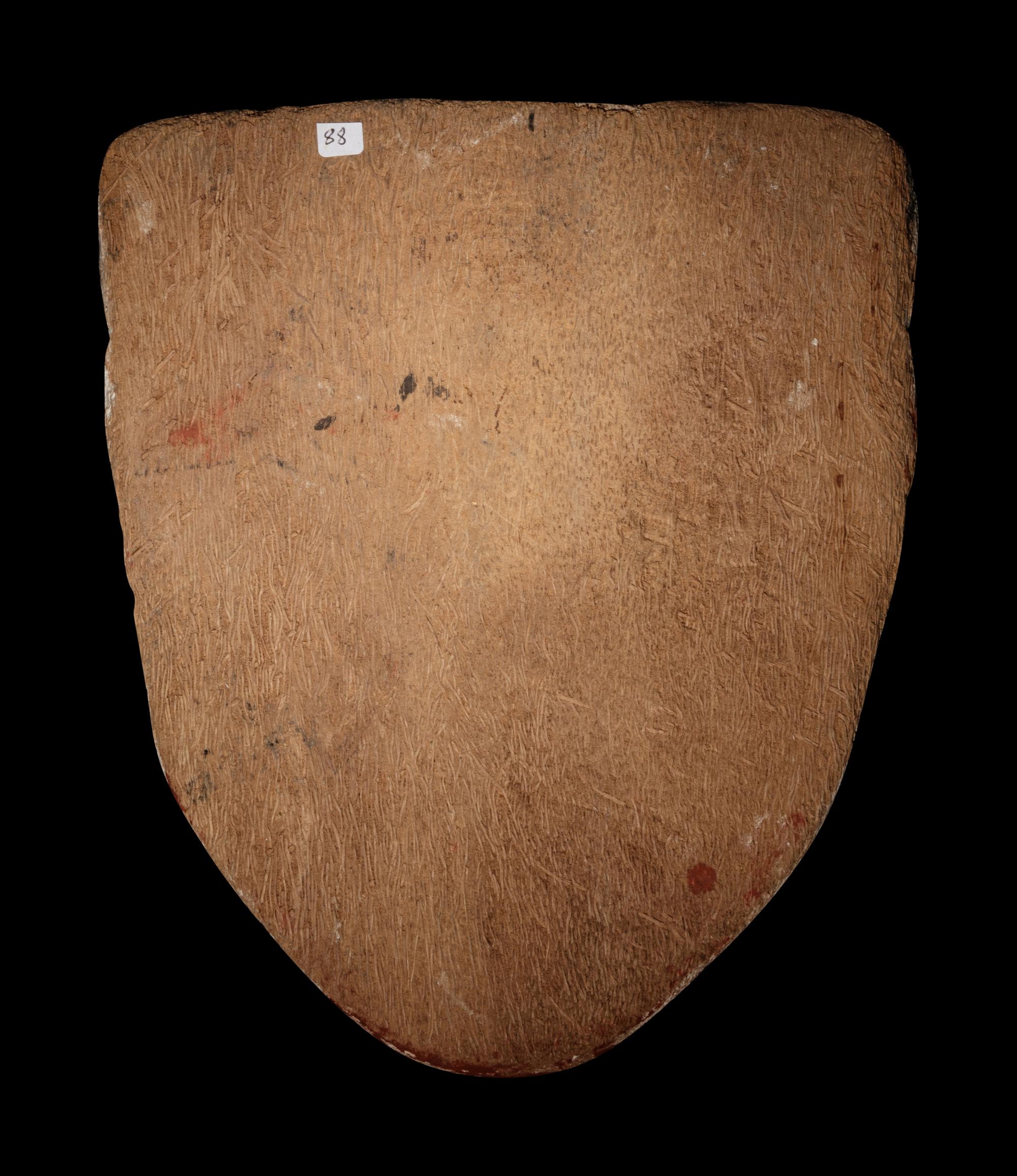 An Egyptian Wood Mummy Mask