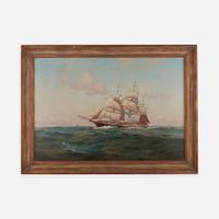 Warren W. Sheppard (American, 1858–1937) Clipper Ship 'Flying Cloud'