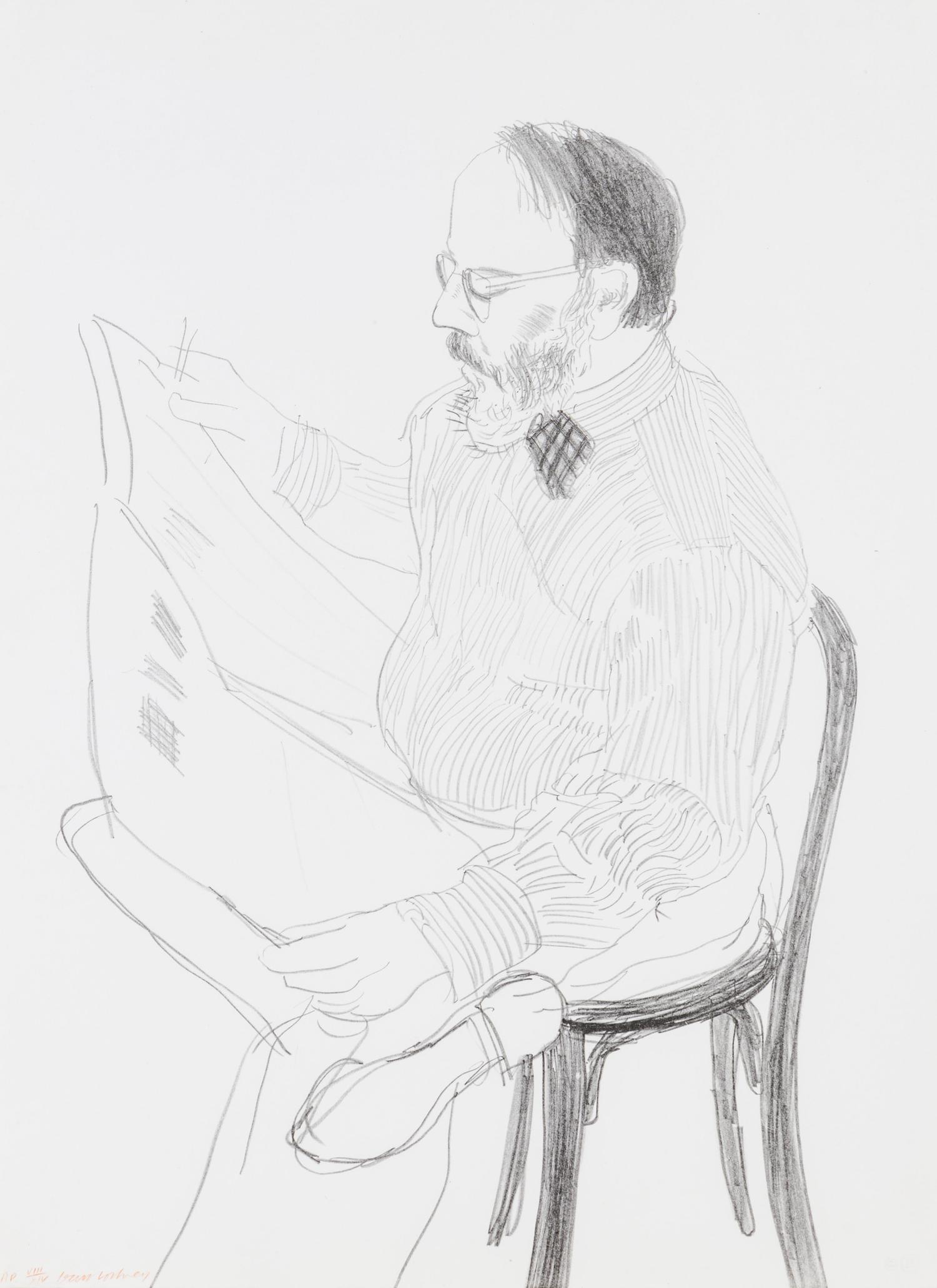 Henry Reading the Newspaper