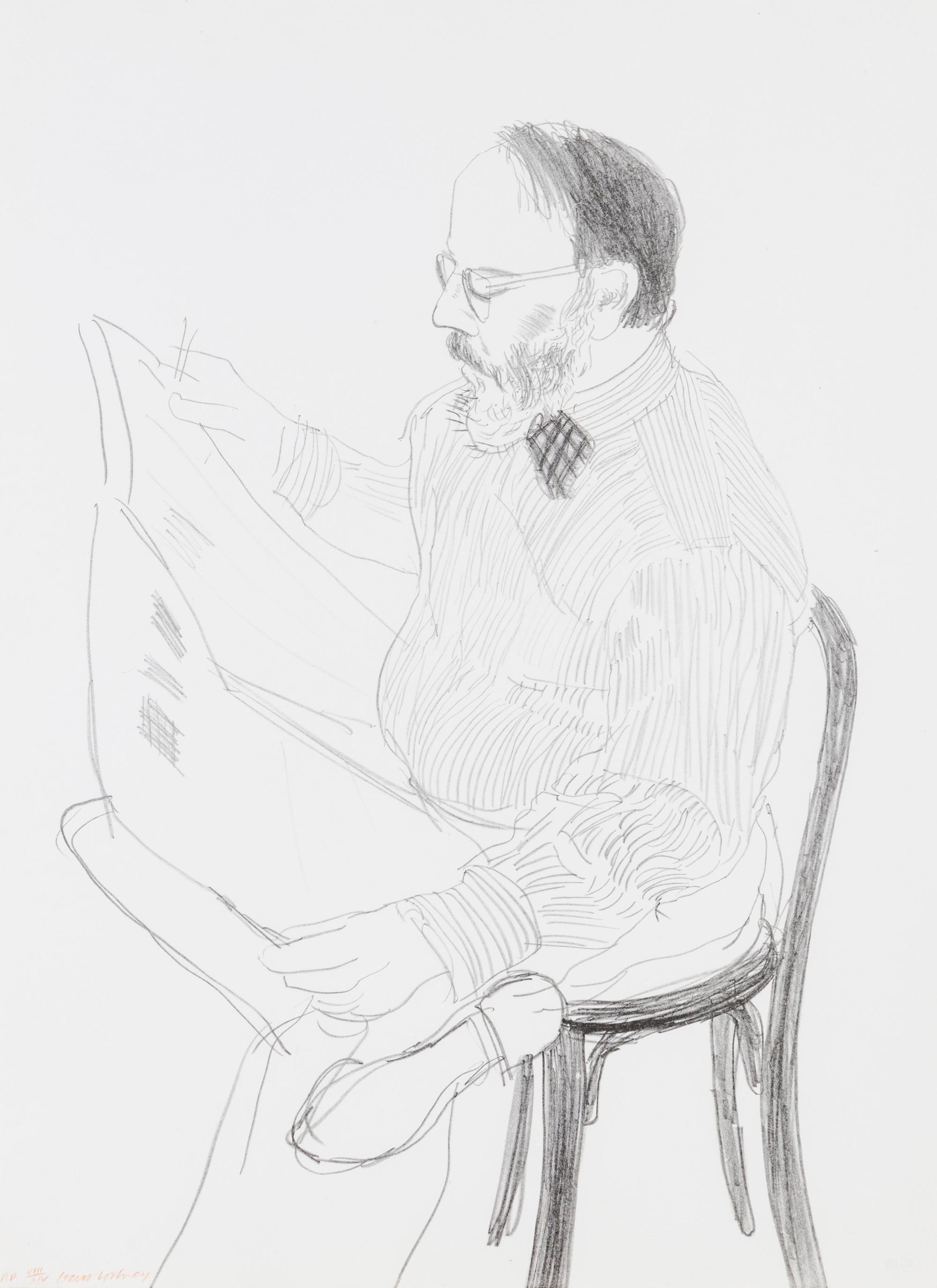 Henry Reading the Newspaper