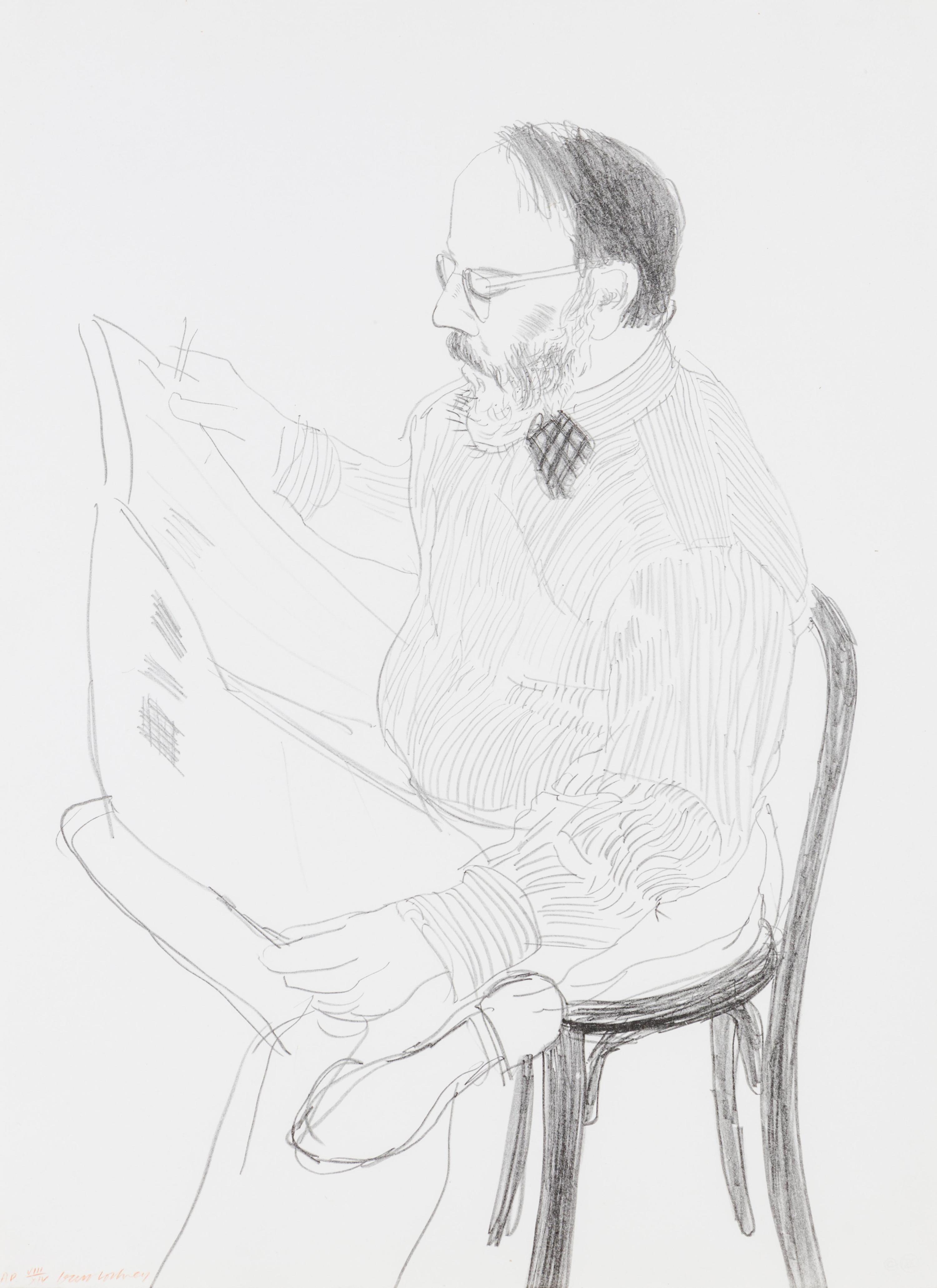 Henry Reading the Newspaper