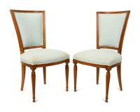 A Set of Four French Art Deco Dining Chairs — EARLY 20TH CENTURY