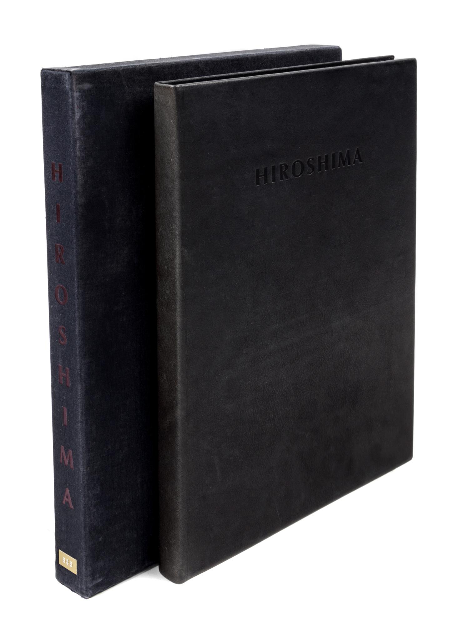 (LEC; LAWRENCE, JACOB) HERSHEY, JOHN. Hiroshima. New York, 1983. Limited. Signed by Warren, Hershey and Robert Penn Warren.