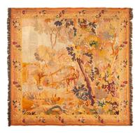 A Continental Wool Tapestry