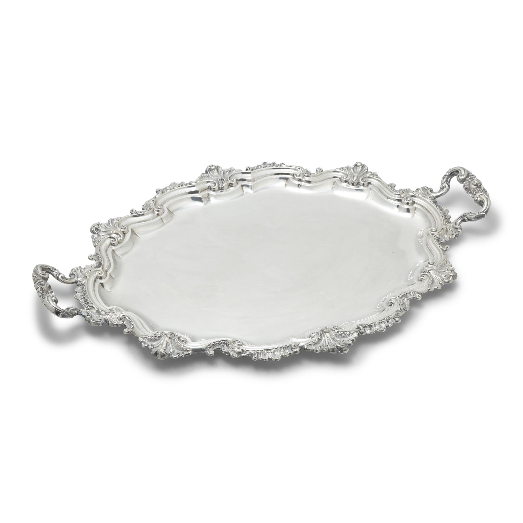 An Italian Silver Five-Piece Tea and Coffee Service