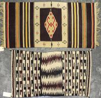 Two Wool Mats First 4 feet x 1 foot 11 inches.