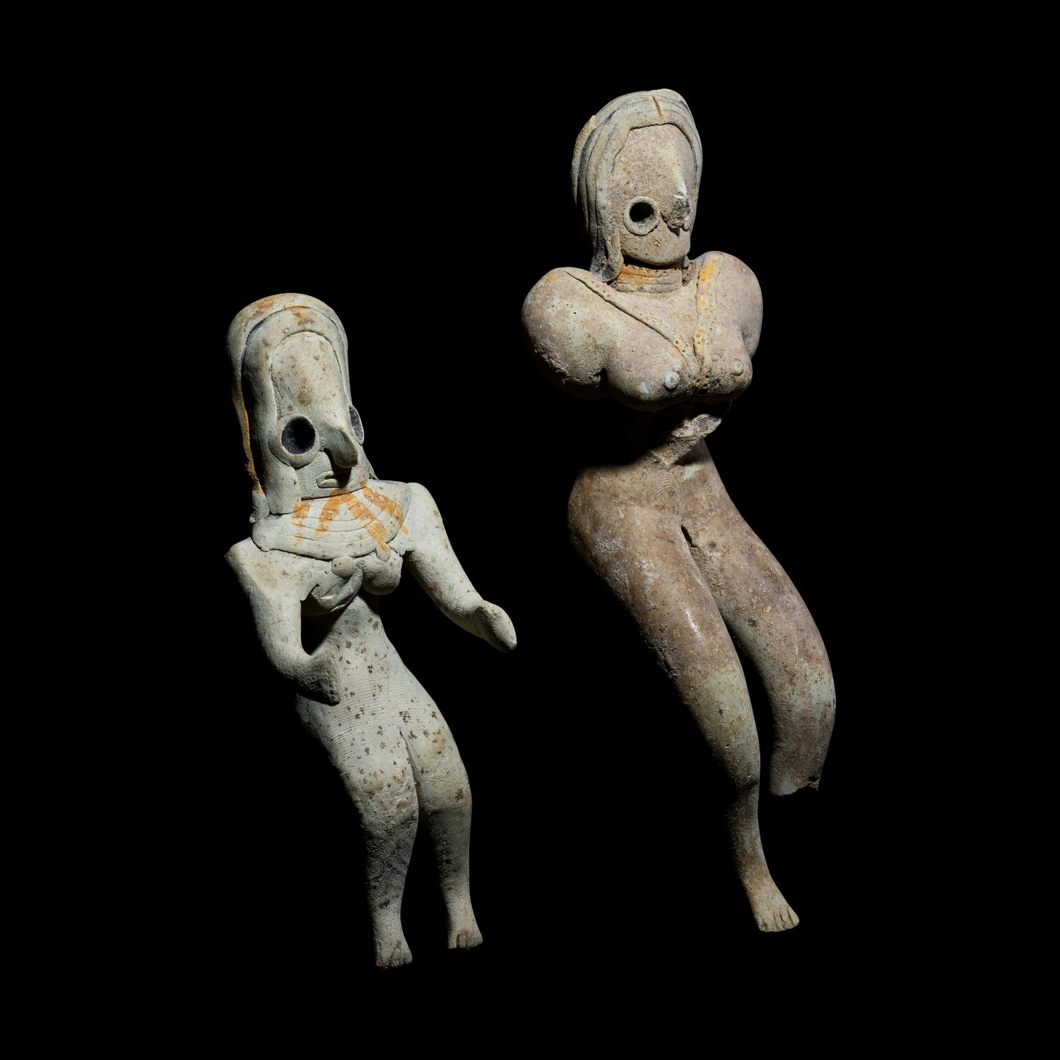Two Indus Valley Terracotta Female Figures