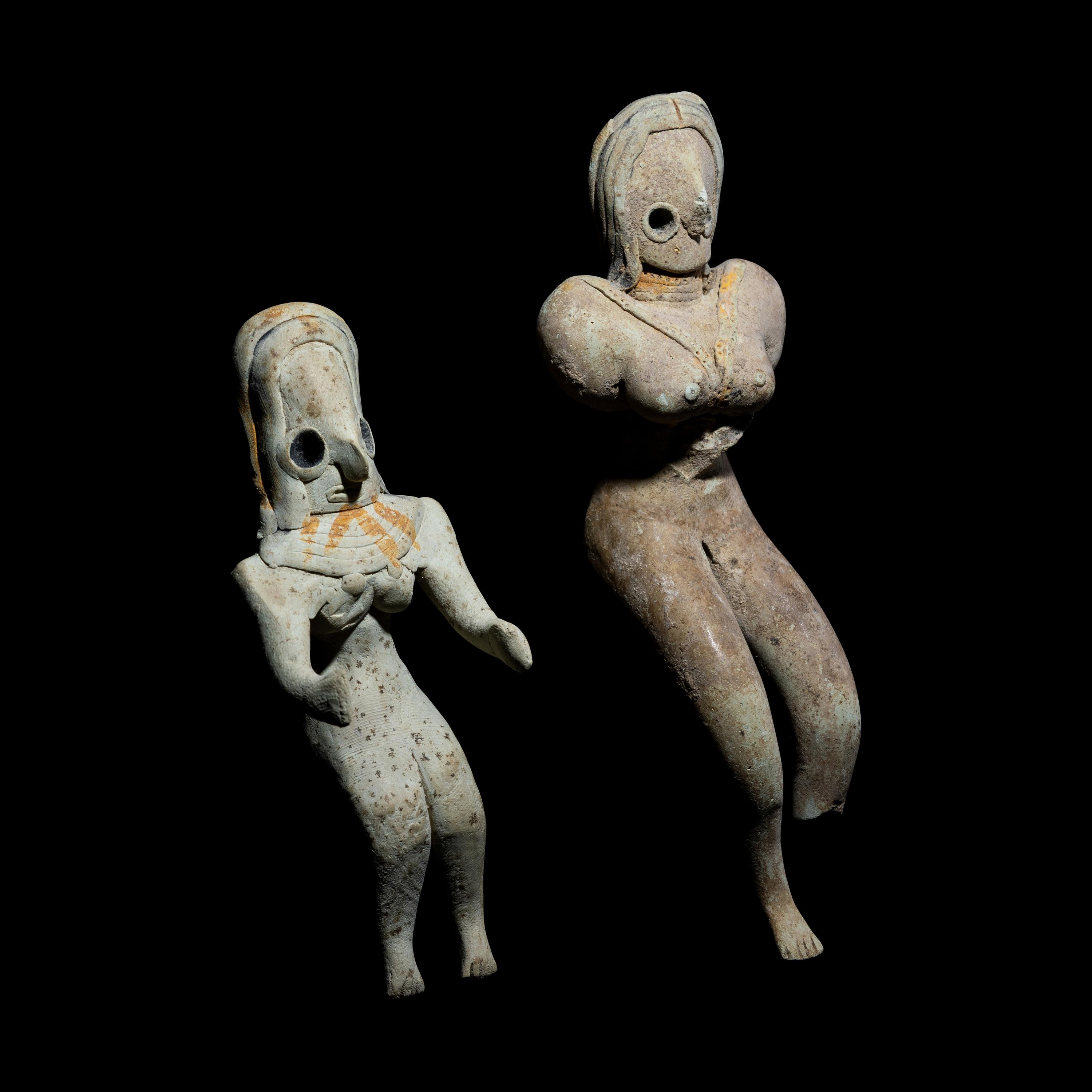 Two Indus Valley Terracotta Female Figures