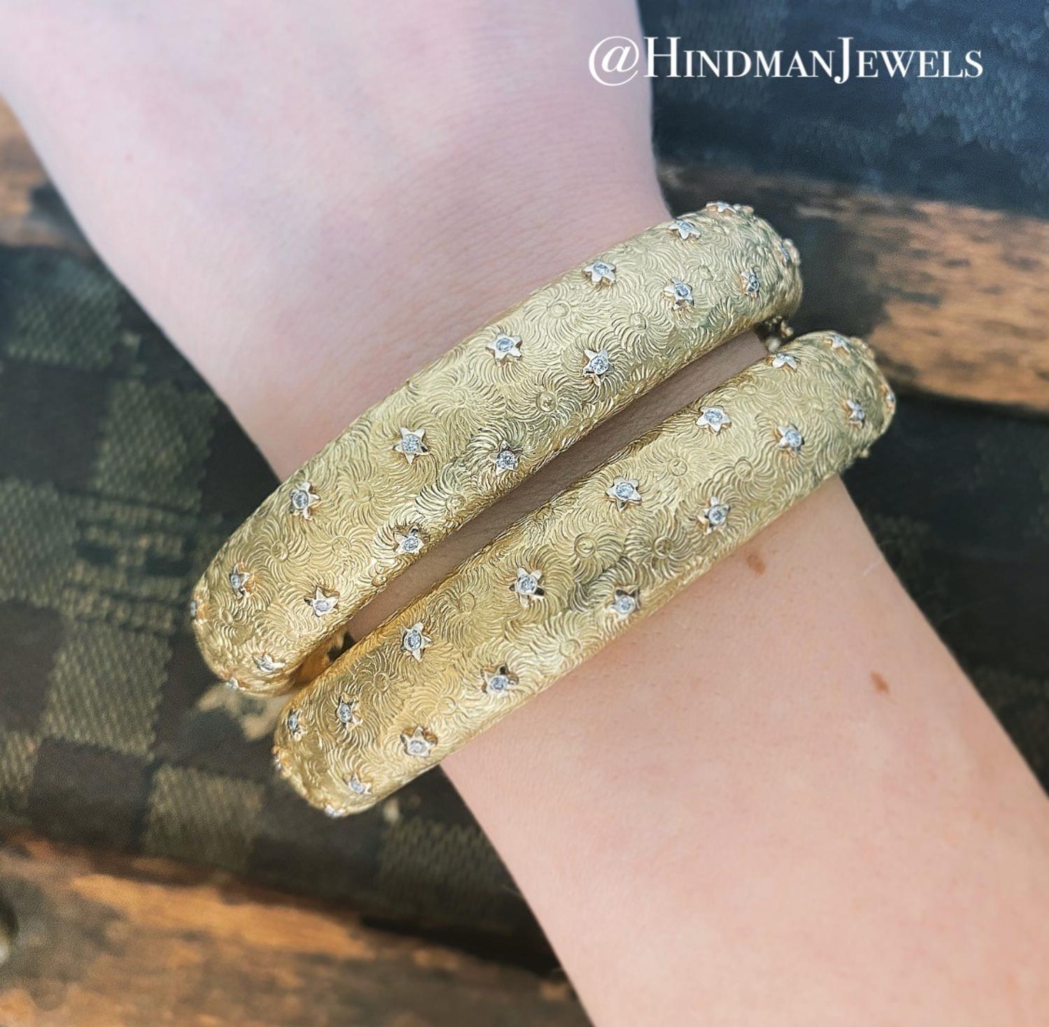 VENDORAFA, DIAMOND BANGLE BRACELET SET