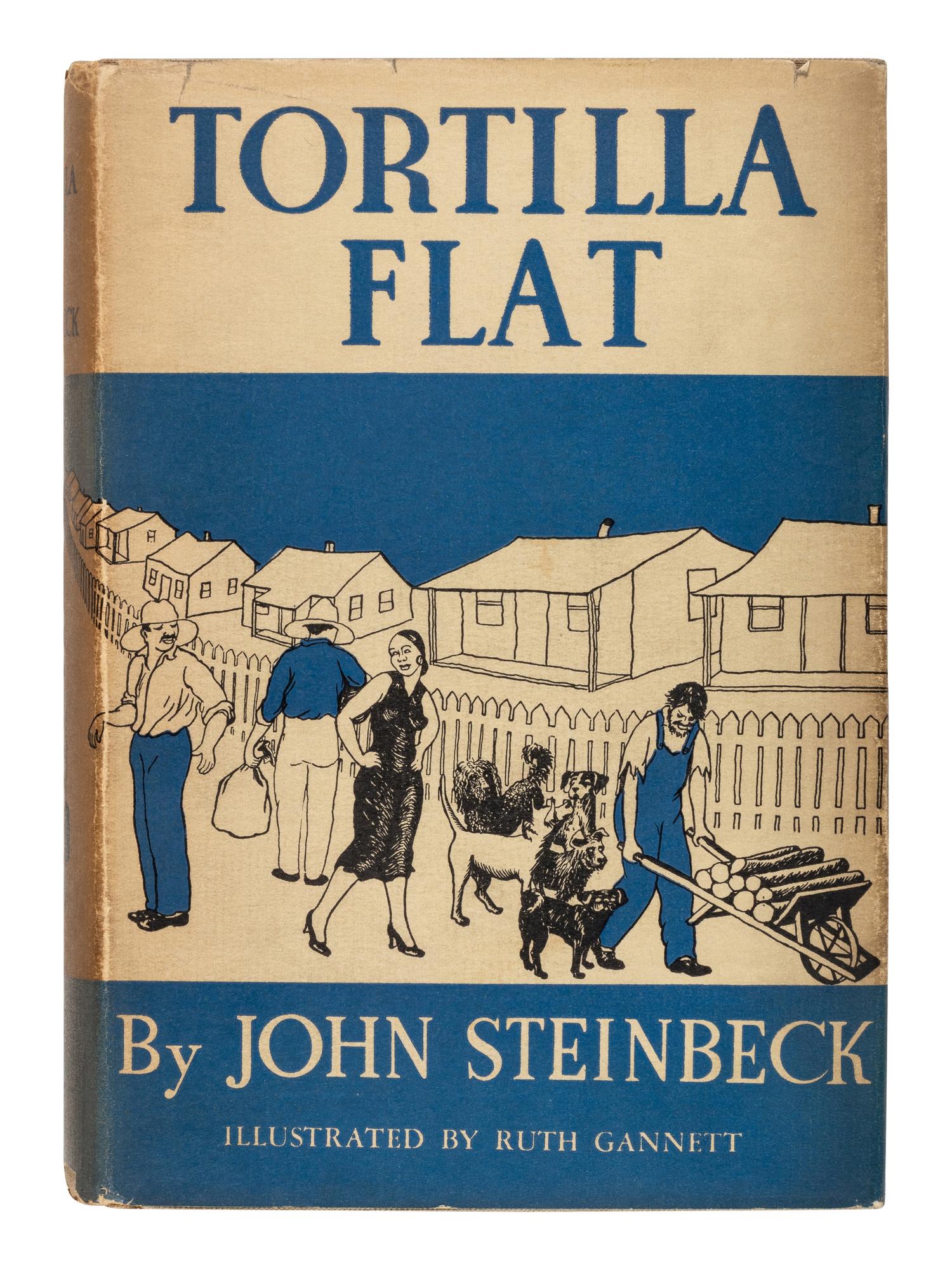 STEINBECK, John (1902-1968). Tortilla Flat . New York: Covici-Friede, 1935.